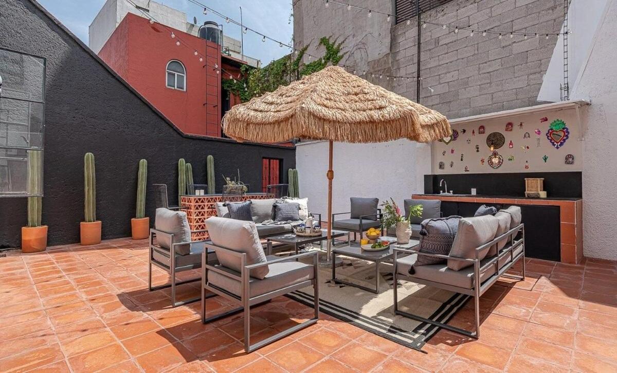 Casona En Condesa Con Patio Gigante Holiday home